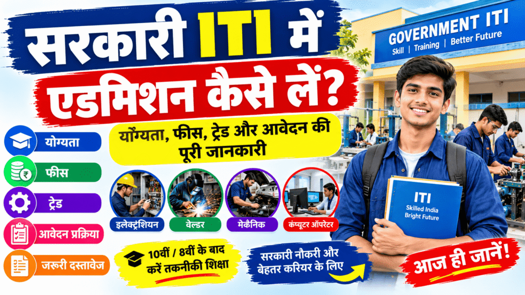 Admission in Government ITI